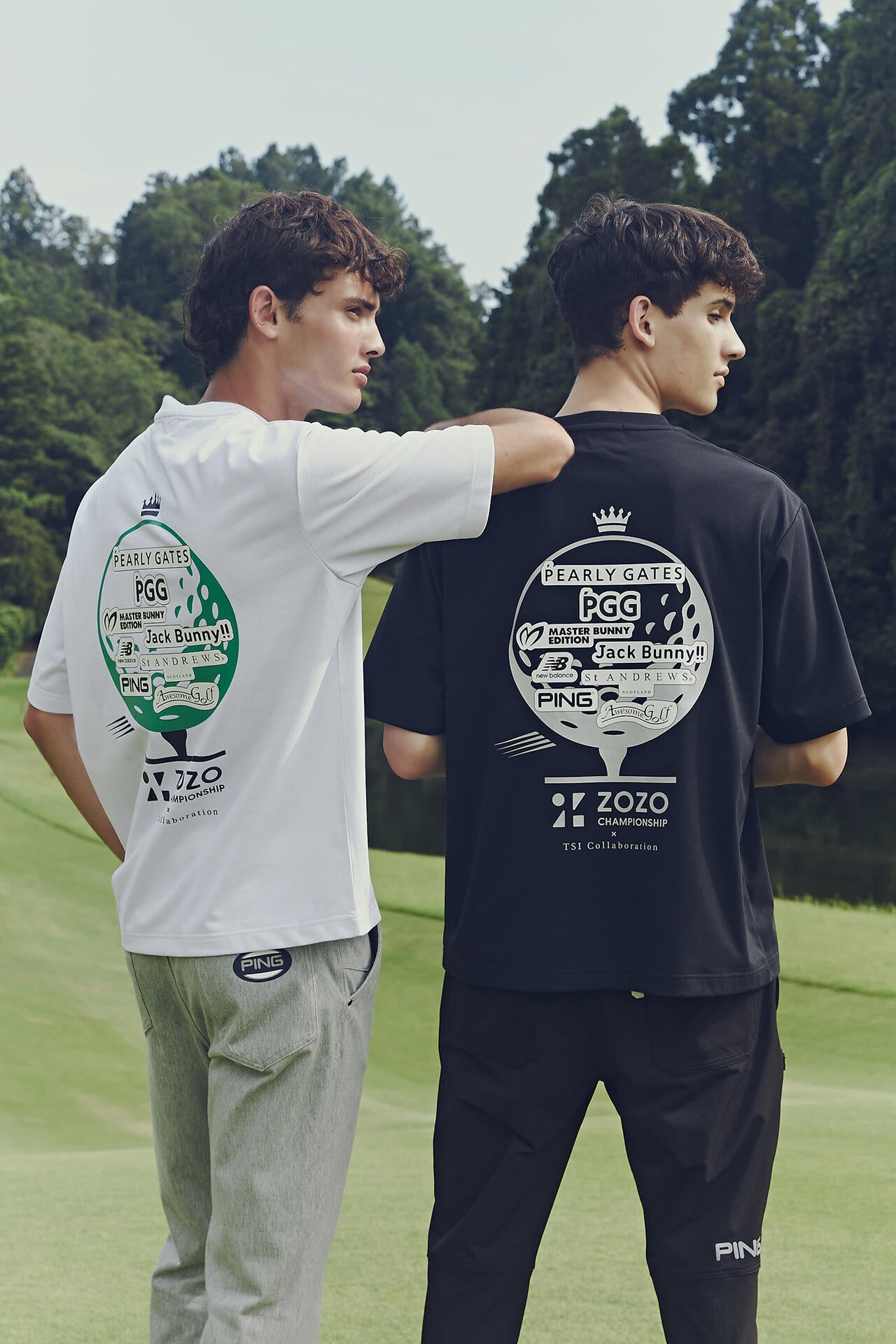 ZOZO CHAMPIONSHIP×TSI ゴルフブランド コラボレーションTシャツ