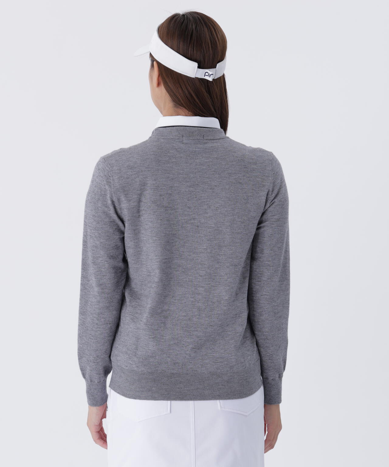 PING APPAREL】Mr.PINGジャカードクルーネックニットプルオーバー