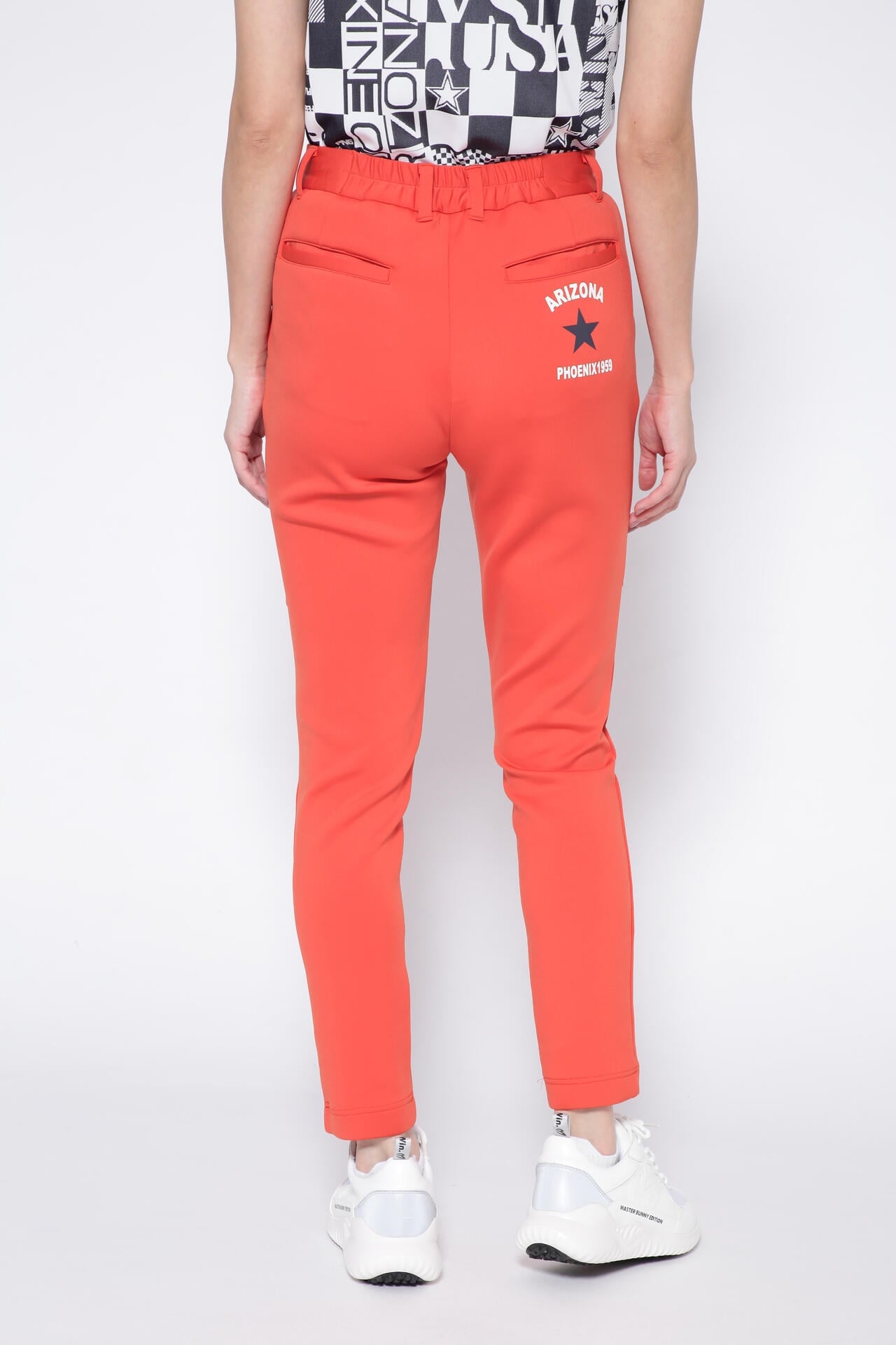 PING APPAREL】リサイクルスキューバテーパードパンツ ＜NATIVE