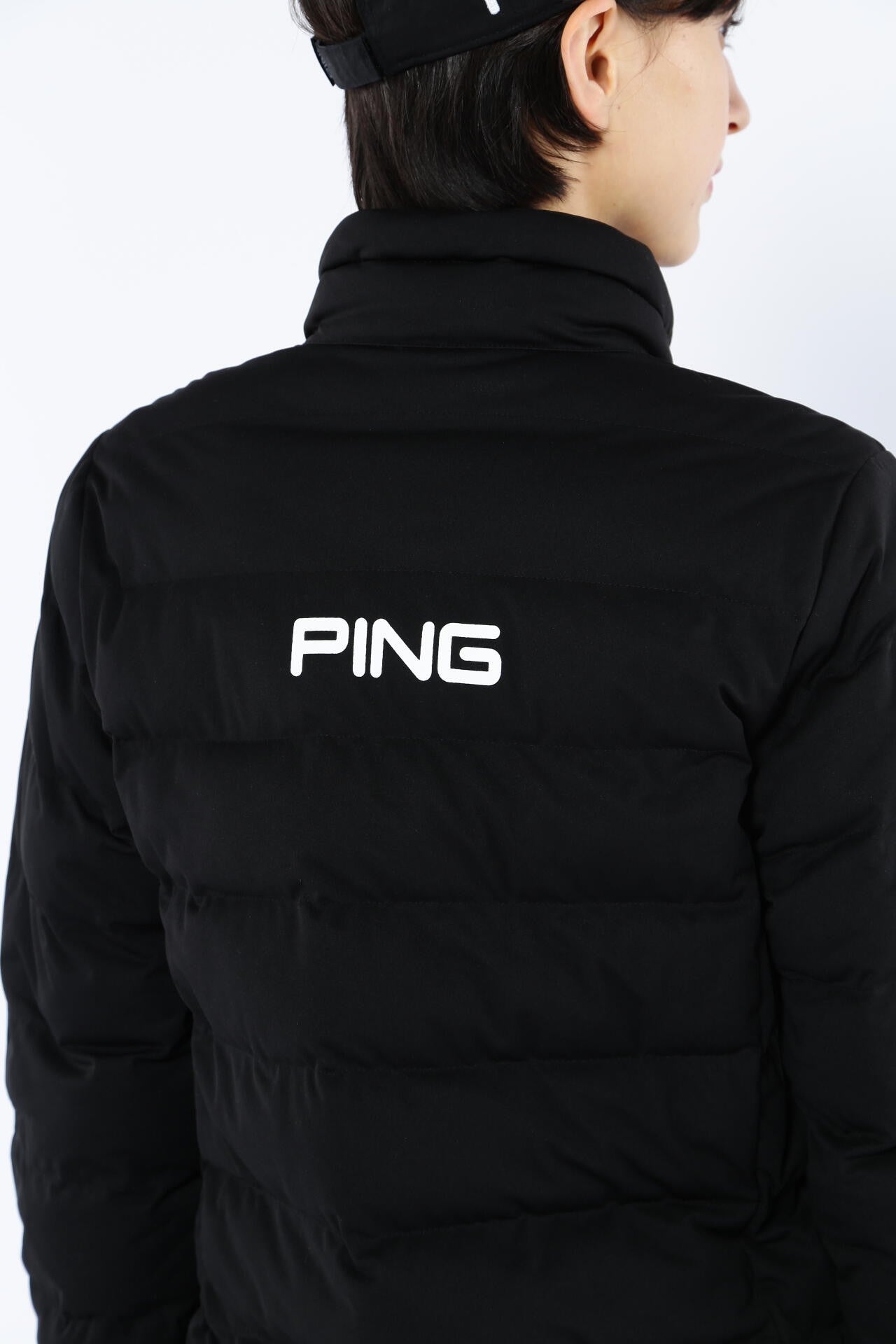 PING APPAREL】 Arizona rock camo柄ストレッチラミネート中綿ブルゾン