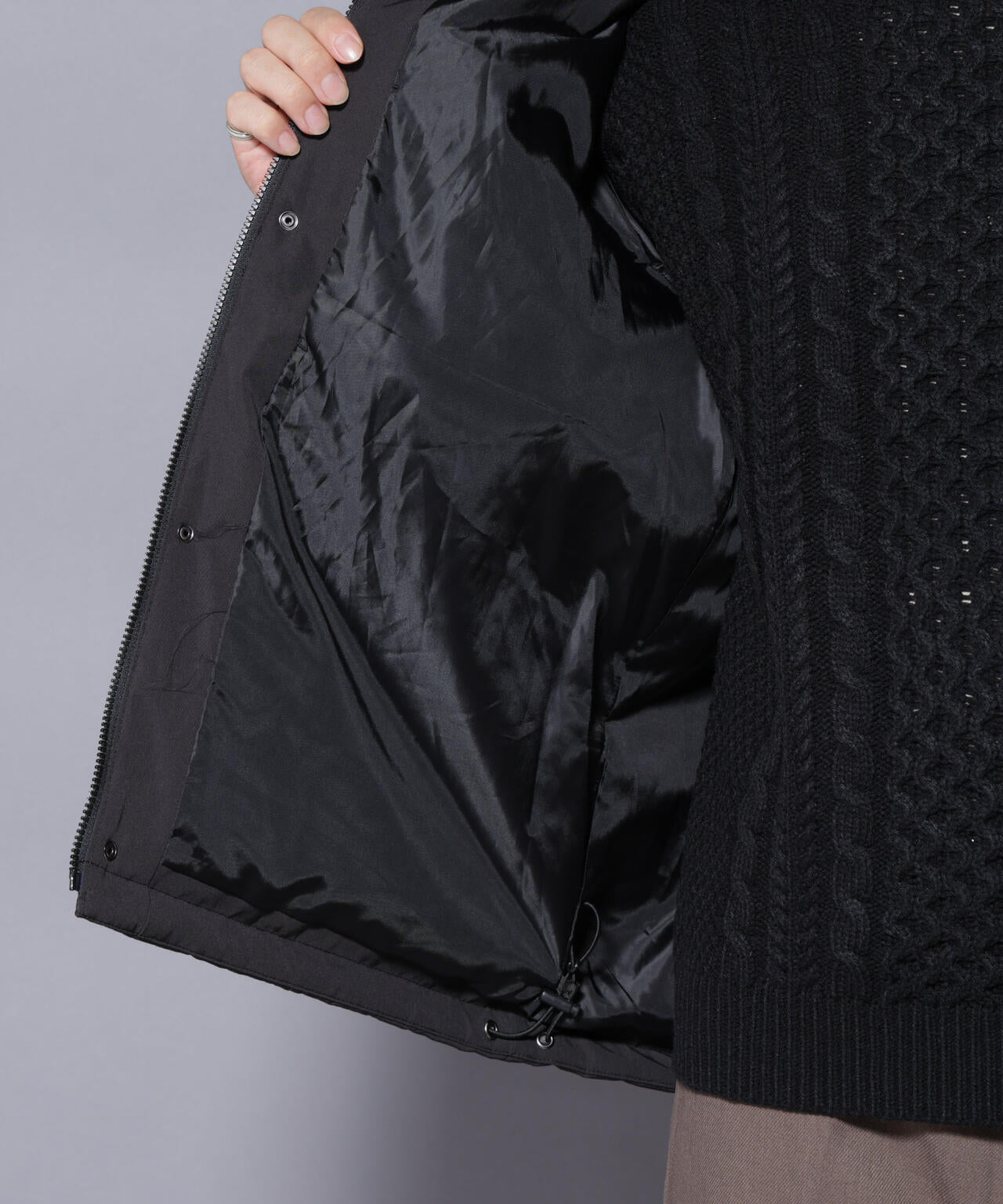 ミリタリー中綿ブルゾン | NANO universe（ナノ・ユニバース