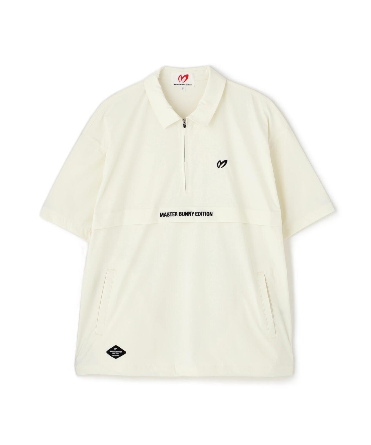 ナイロンストレッチ半袖ハーフジップ | MASTER BUNNY EDITION
