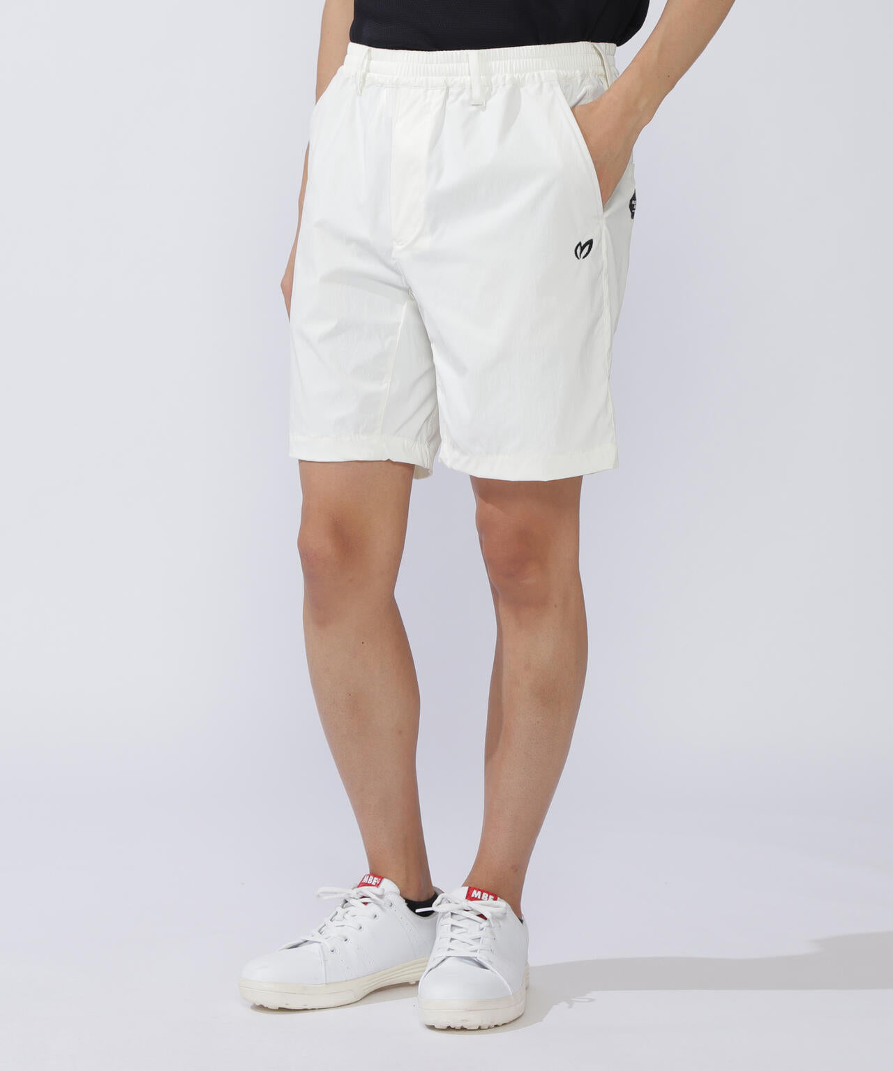 MASTR BUNNY ホワイトショートパンツ MASTR BUNNY ホワイトショートパンツ