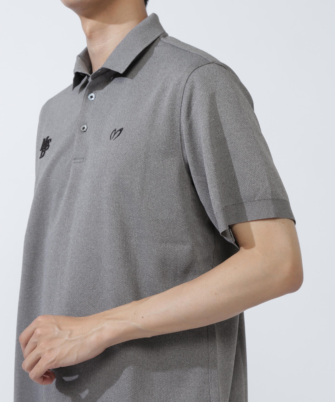 ハニカムリブスタート半袖ポロシャツ | MASTER BUNNY EDITION