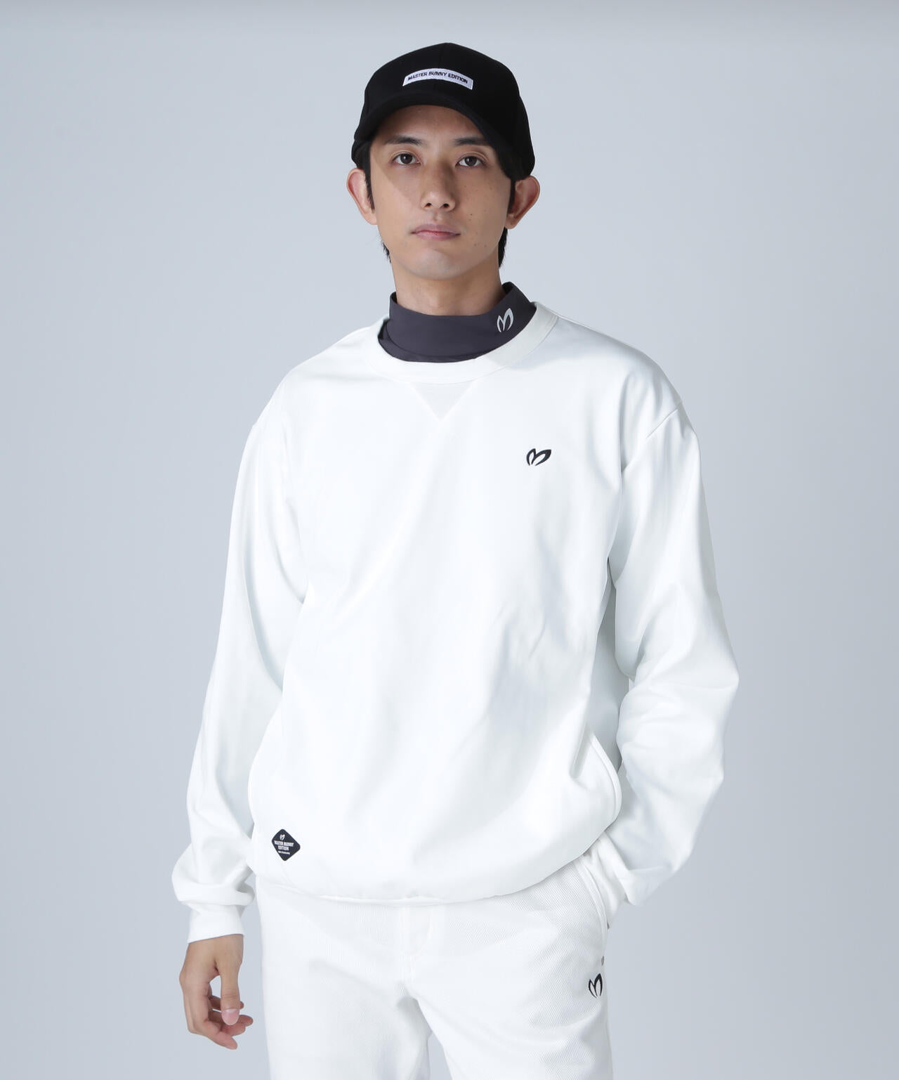 起毛トリコットクルーネックプルオーバー | MASTER BUNNY EDITION