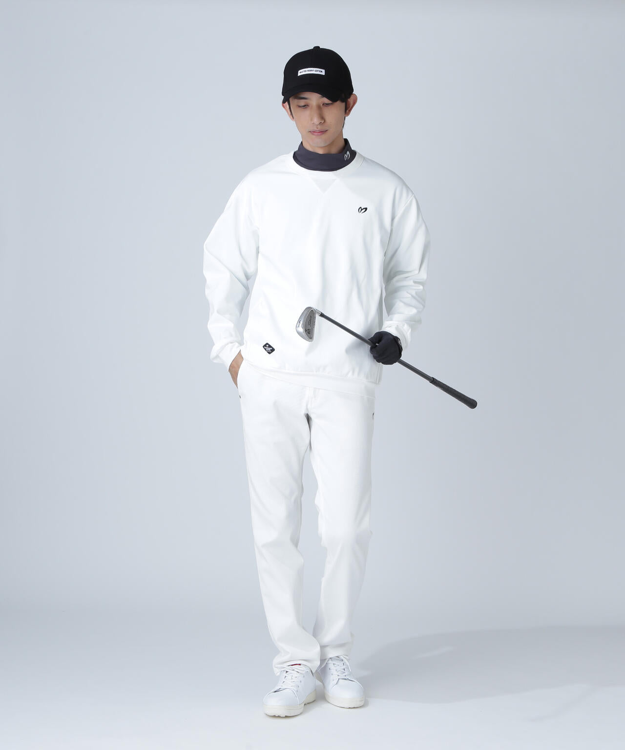 起毛トリコットクルーネックプルオーバー | MASTER BUNNY EDITION