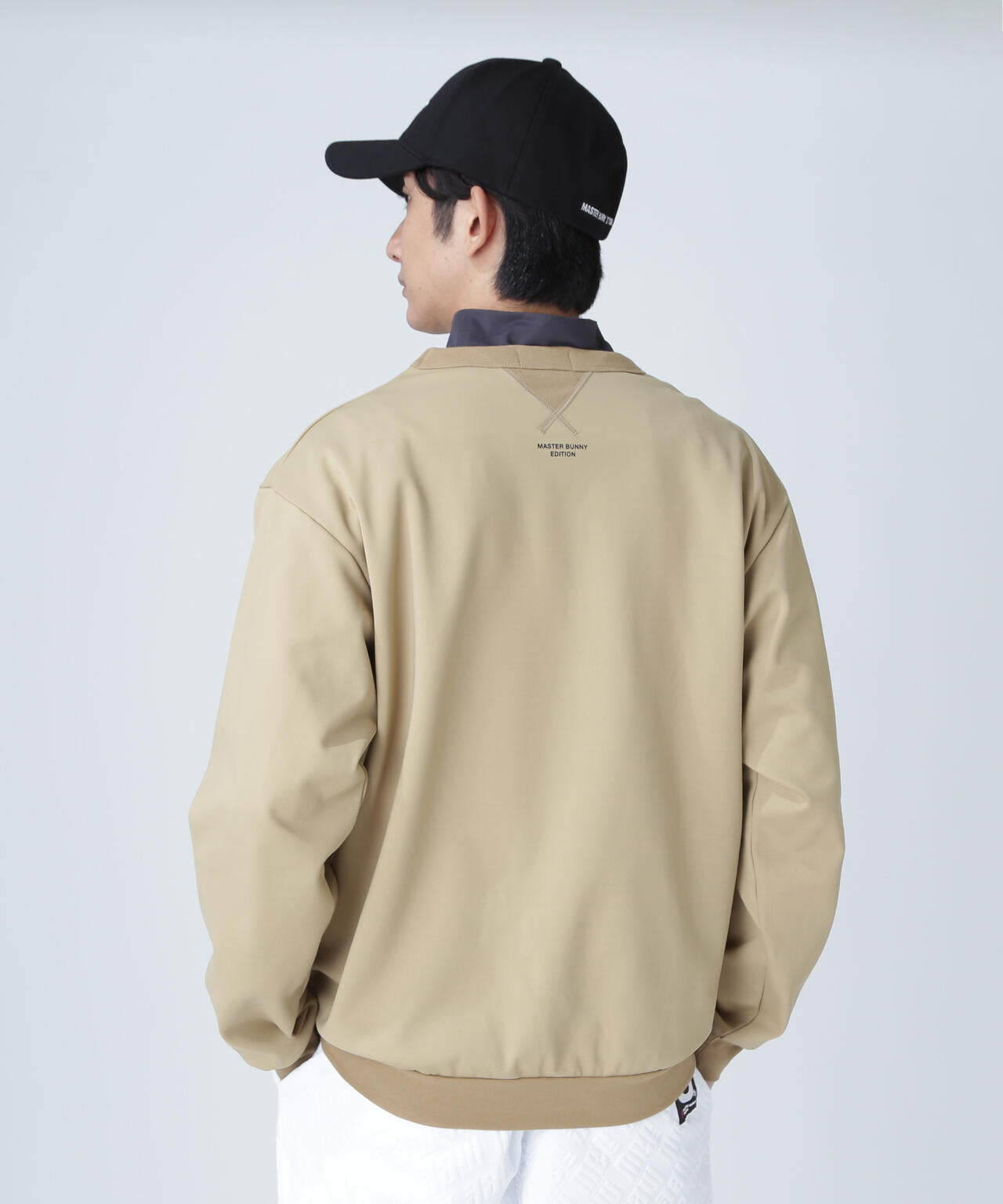 起毛トリコットクルーネックプルオーバー | MASTER BUNNY EDITION