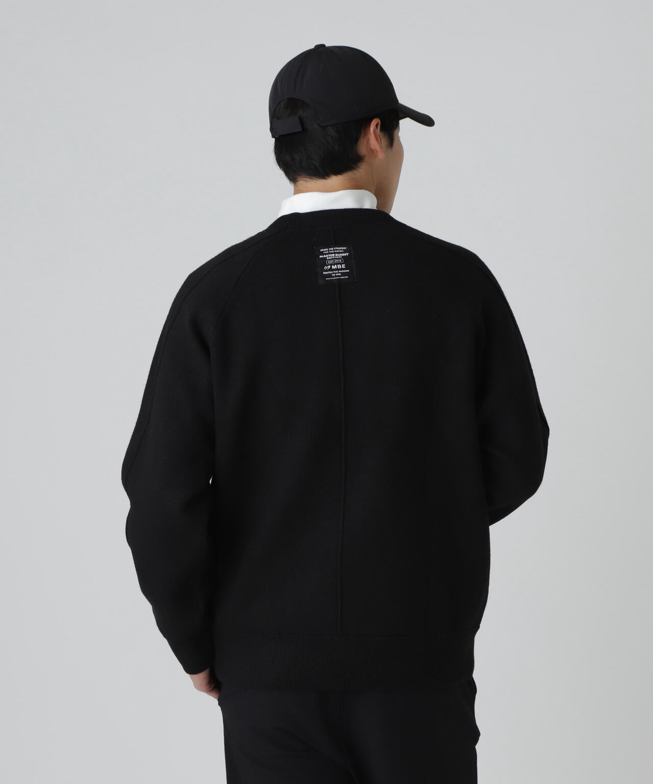 Wジャガードクルーネックニットプルオーバー | MASTER BUNNY EDITION