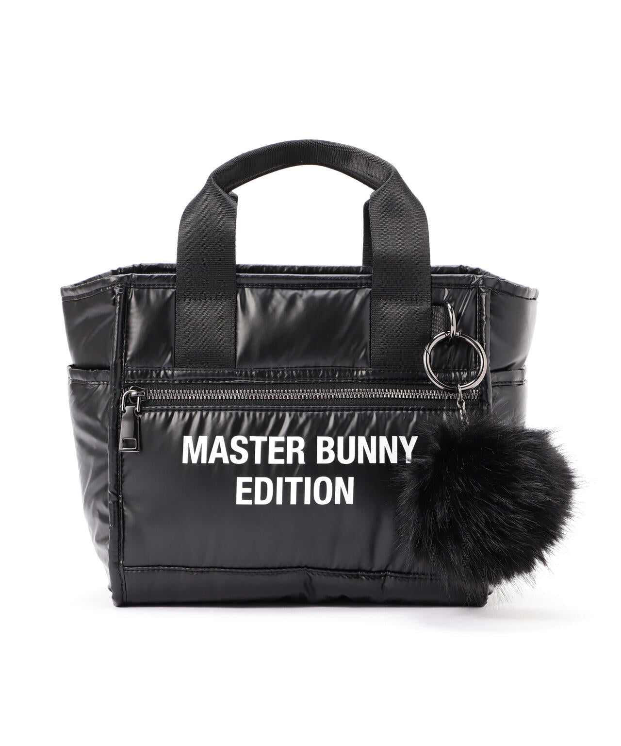 ファーポンチャーム付き合繊カートバッグ (UNISEX) | MASTER BUNNY