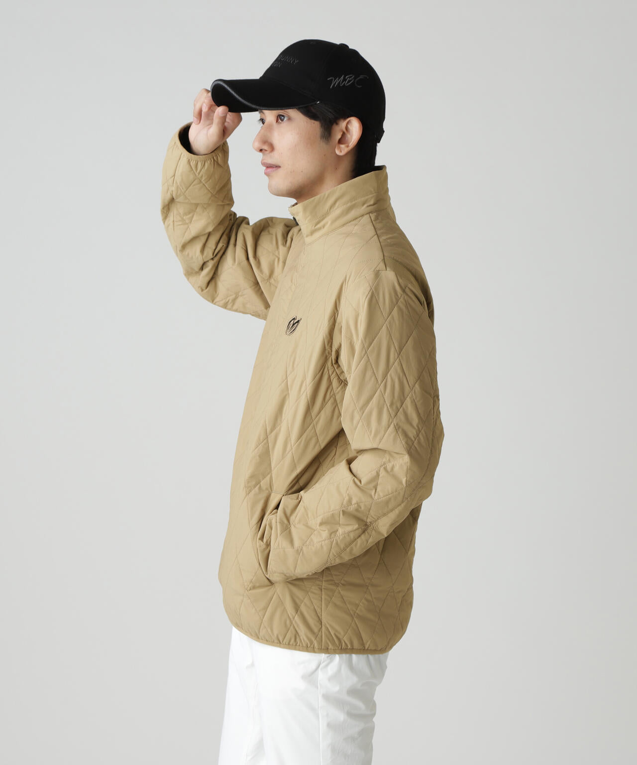 ナイロンタフタ中綿ジップアップブルゾン | MASTER BUNNY EDITION