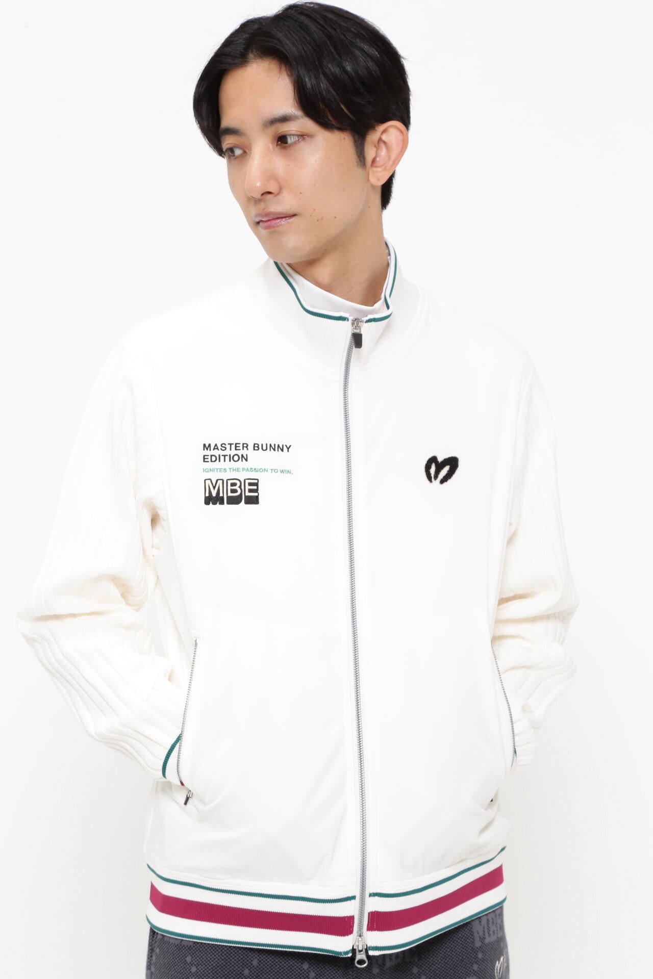 ナイロンリップストレッチブルゾン | MASTER BUNNY EDITION（マスター