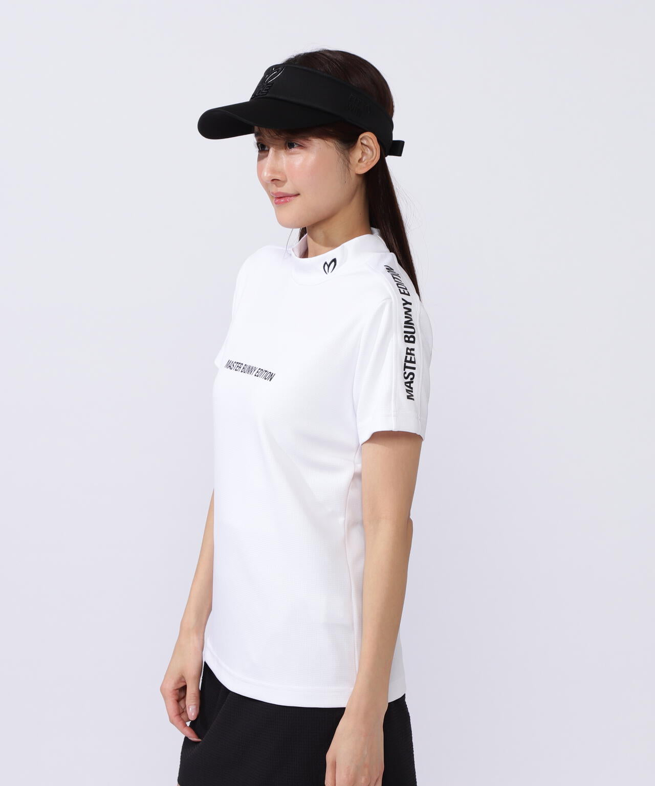 マスターバニーモックネックトップスとスカートセットアップサイズ1