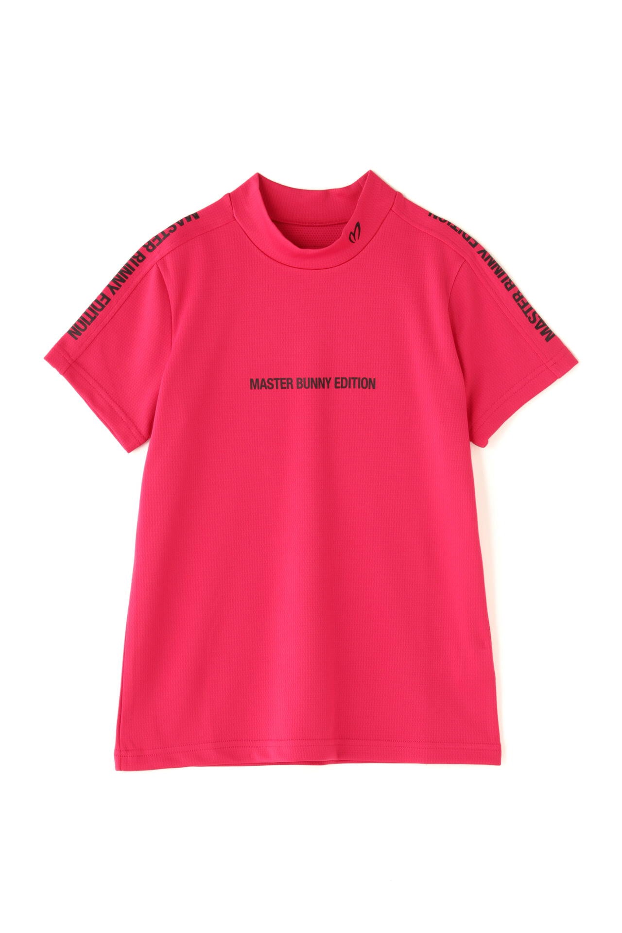 裏ワッフルジャージ半袖モックネックカットソー | MASTER BUNNY