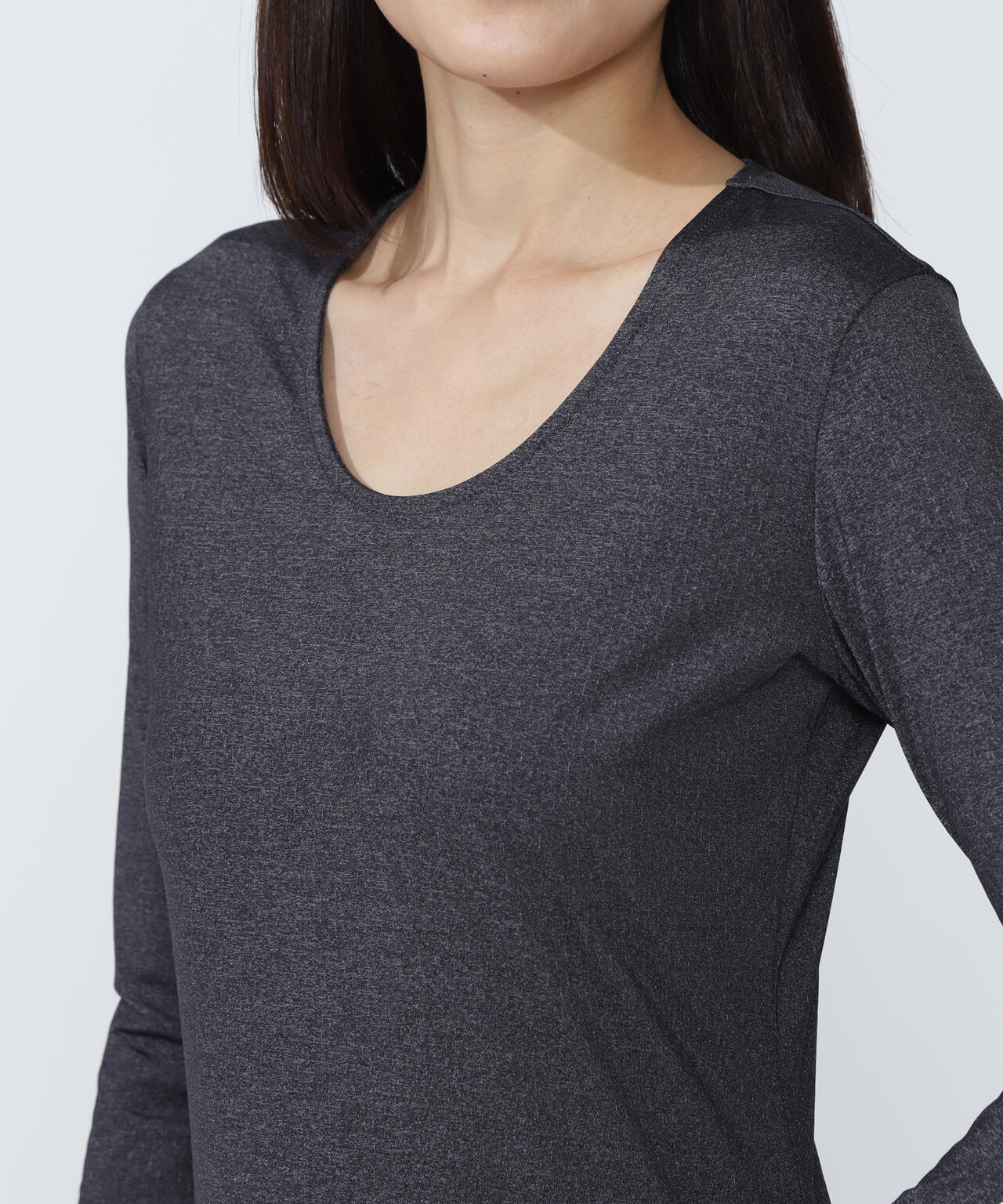 MASTERBUNNYEDITION ナイロンベア天竺長袖Uネックカットソー ボックス