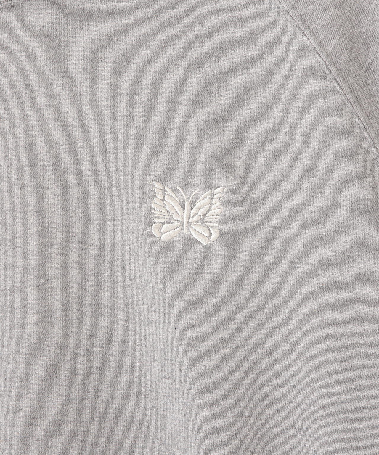 Needles グレー トレーナー XL 蝶刺繍 Needles - Needles ニードルス