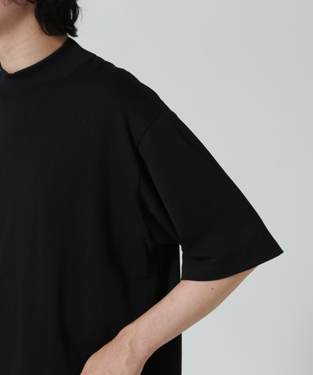 ATON (エイトン)DRY COTTON JERSEY | MOCKNECK T-SHIRT | B'2nd（ビー