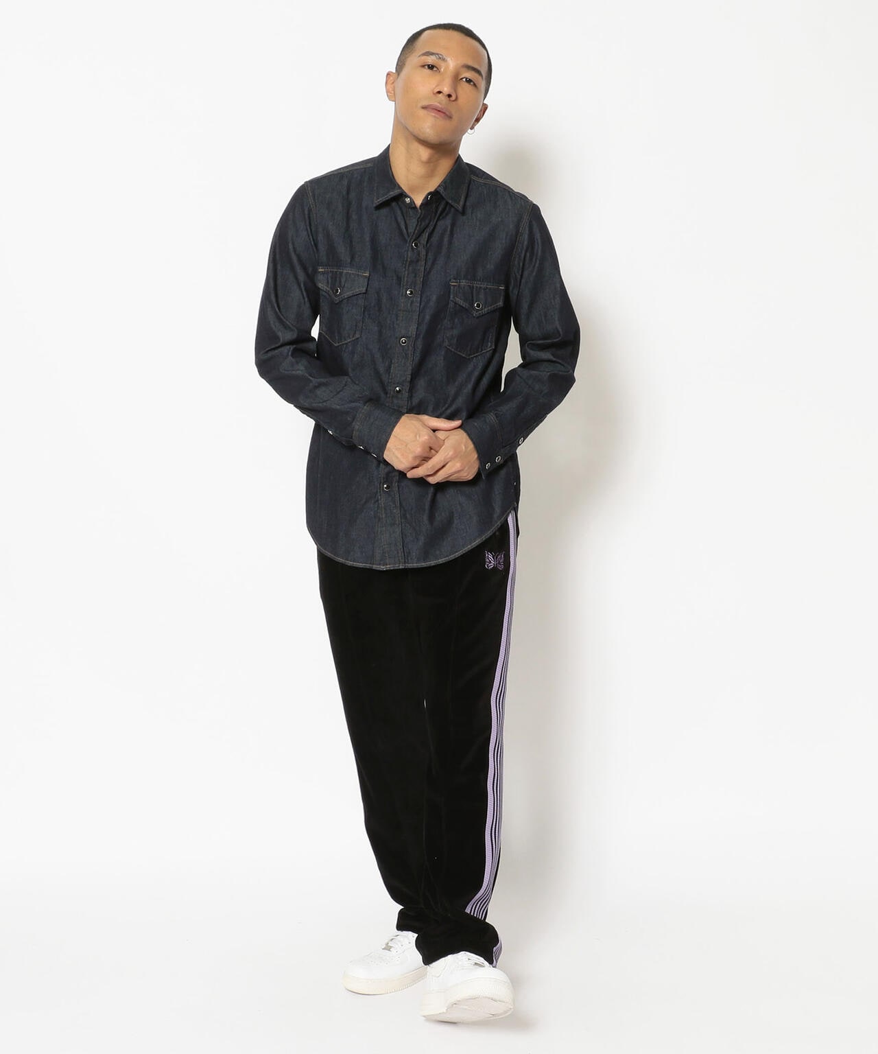 MINEDENIM（マインデニム）DENIM WESTERN SHIRTS/デニムウエスタン