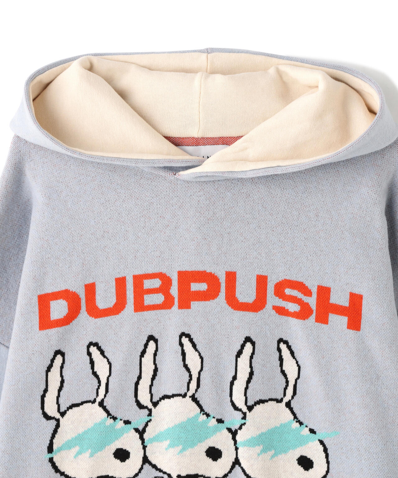 TAIN DOUBLE PUSH/タインダブルプッシュ/Exc. KNIT HOODIE | ROYAL