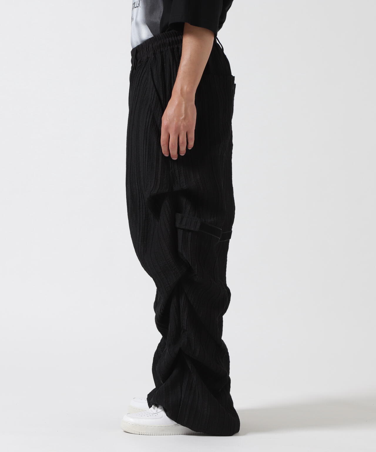 A.F ARTEFACT/エーエフ・アーティファクト/SHEER YORYU TUCK BAGGY