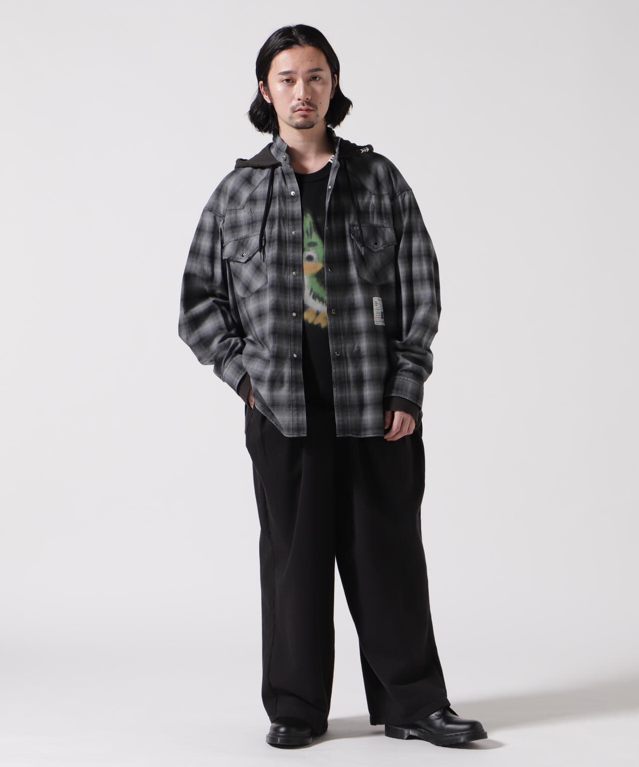 Maison MIHARAYASUHIRO/メゾン ミハラヤスヒロ/Hoodie Combine