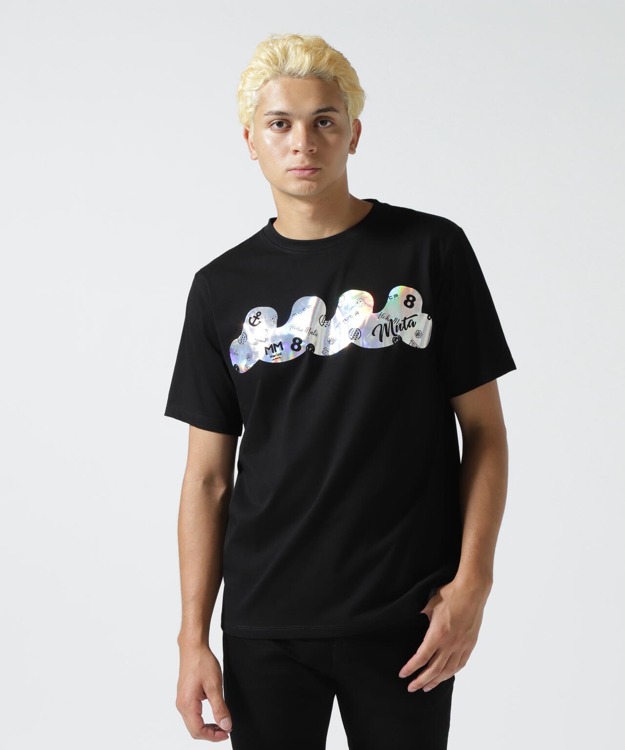 muta MARINE/ムータ マリン/別注Pattern Aurora SS TEE | ROYAL FLASH