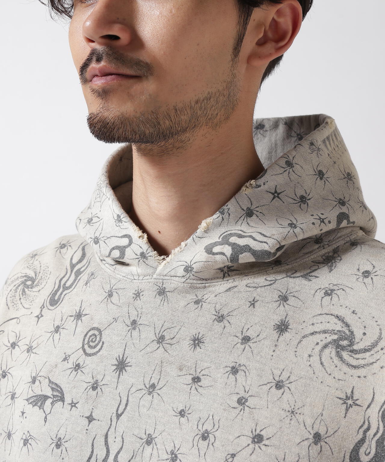 SAINT MICHAEL/セントマイケル/DW_HOODIE/DR.WOO/GRY | ROYAL FLASH