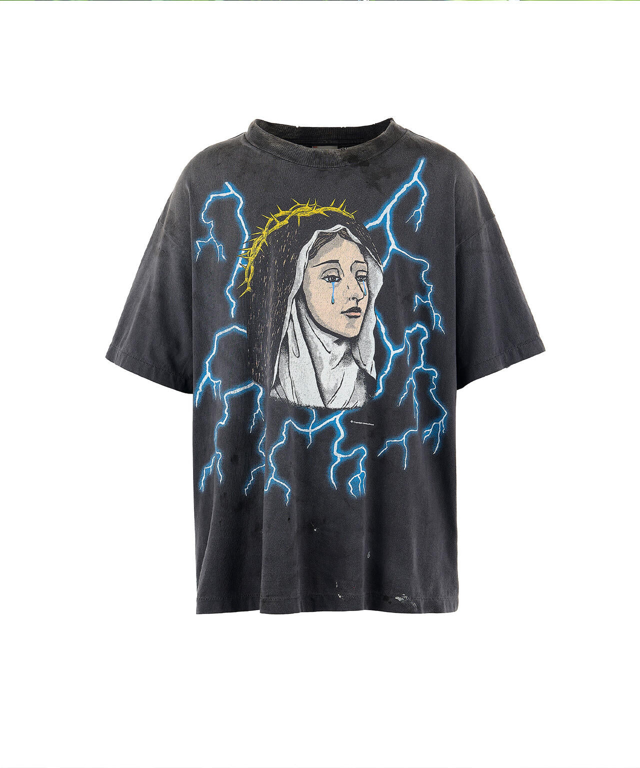 SAINT MICHAEL/セントマイケル/SS TEE MARIA BLACK | ROYAL FLASH