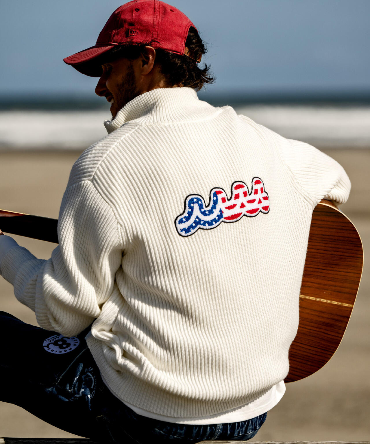 muta MARINE/ムータ マリン/別注 Drivers KNIT | ROYAL FLASH