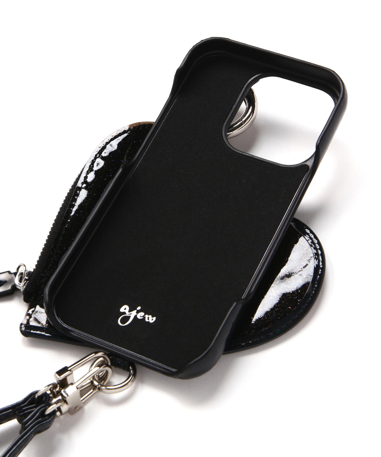 ajew/エジュー/PVC HEART PLANET POCKET CASE/i Phone16_16Pro | ROYAL