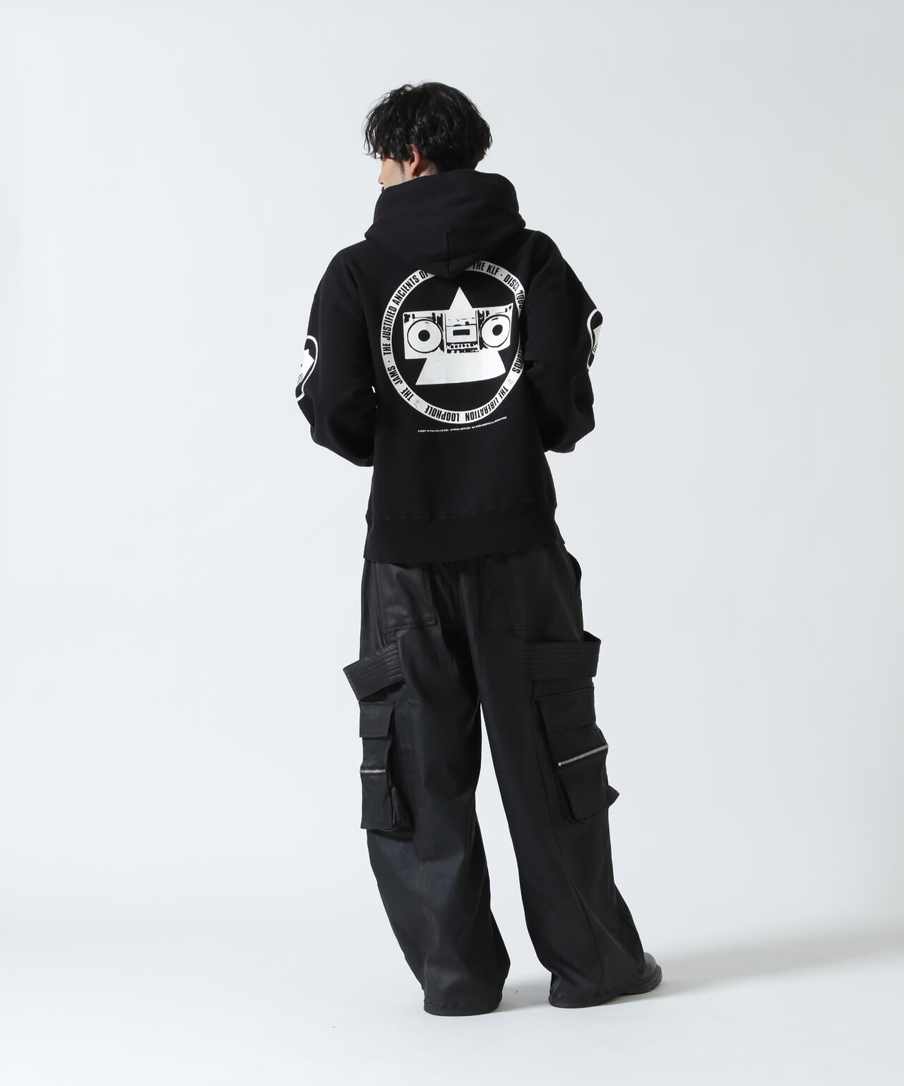 SAINT MICHAEL/セントマイケル/KLF HOODIE/KLF/BLACK | ROYAL FLASH