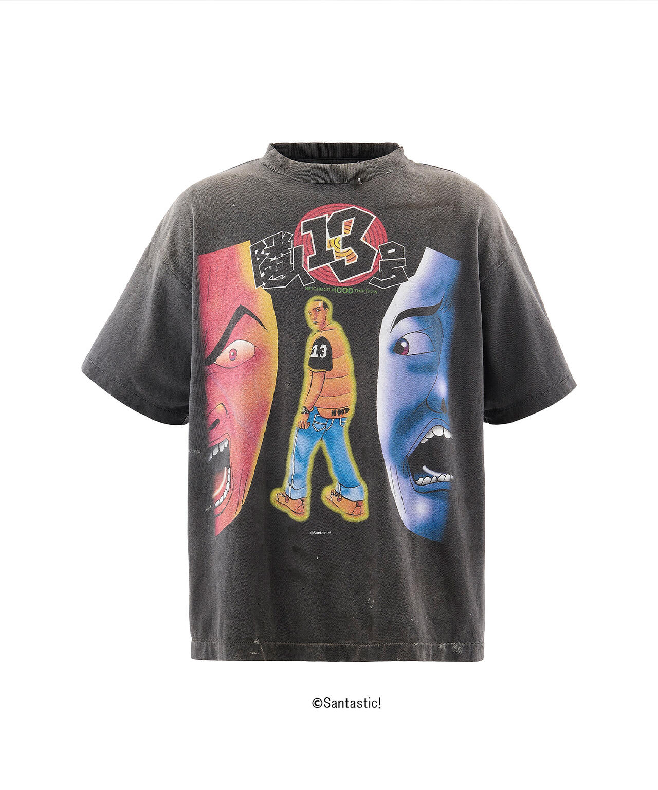 SAINT MICHAEL/セントマイケル/GS_SS TEE/隣人13号/BLACK | ROYAL