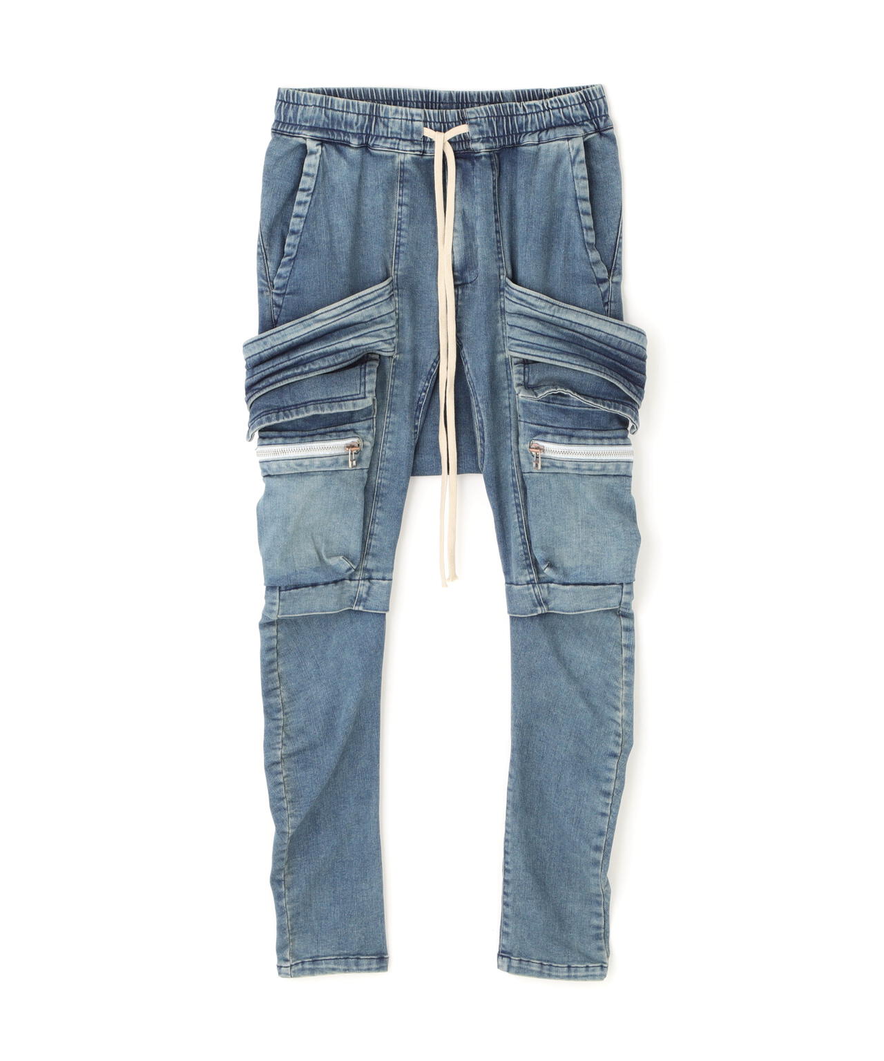 A.F ARTEFACT/エーエフ・アーティファクト/INDIGO DENIM CARGO SKINNY