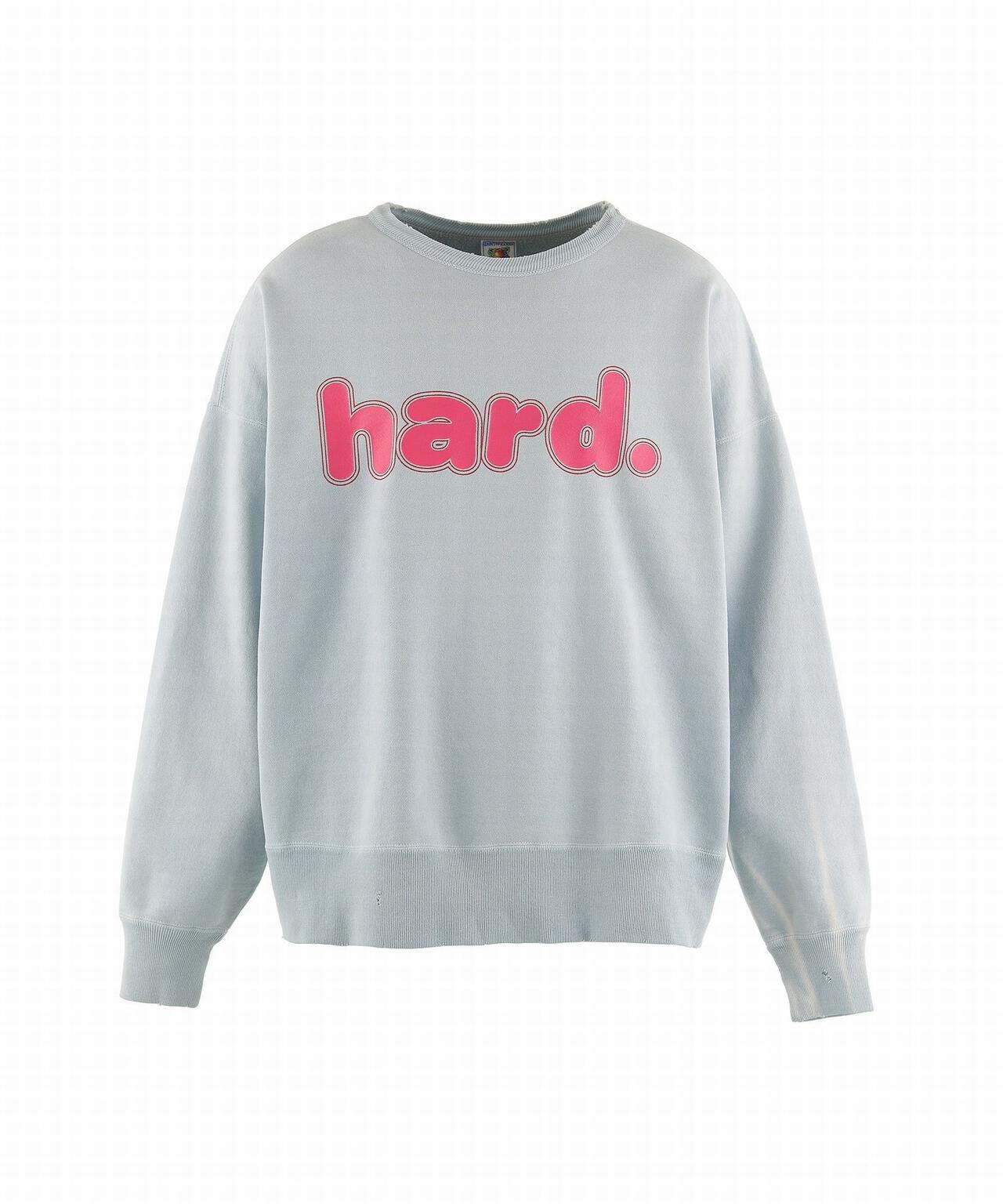 SAINT MICHAEL/セントマイケル/CREW SWEAT/HARD/SKY BLUE | ROYAL