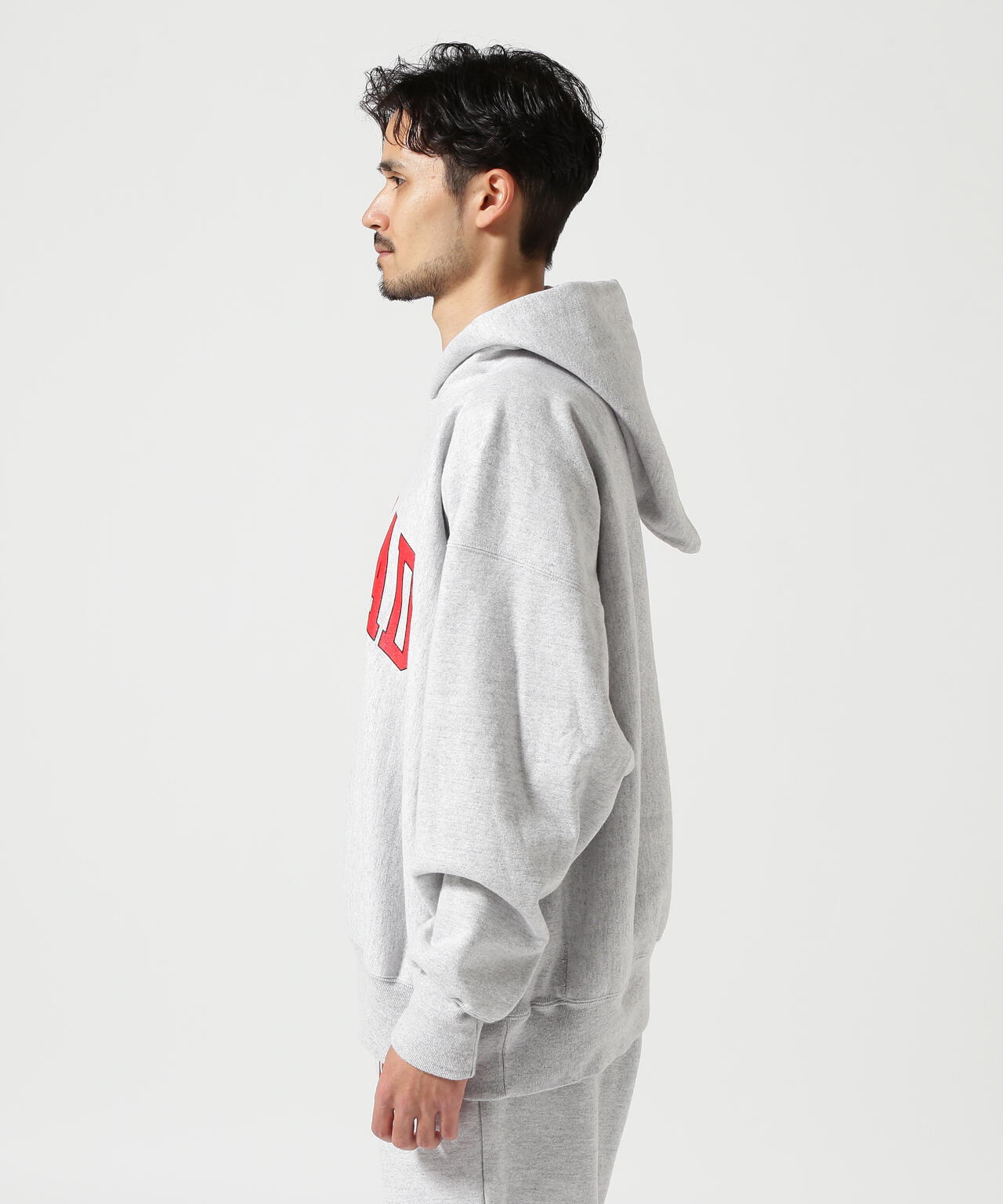 READYMADE/レディーメイド/HOODIE ARCH LOGO/GRAY | ROYAL FLASH