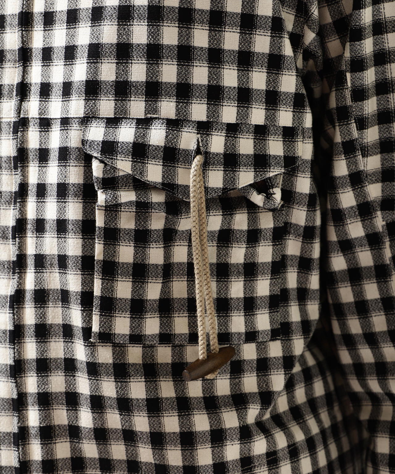 ANCELLM/アンセルム/C/R CHECK SHORT ZIPUP SHIRT | GARDEN（ガーデン