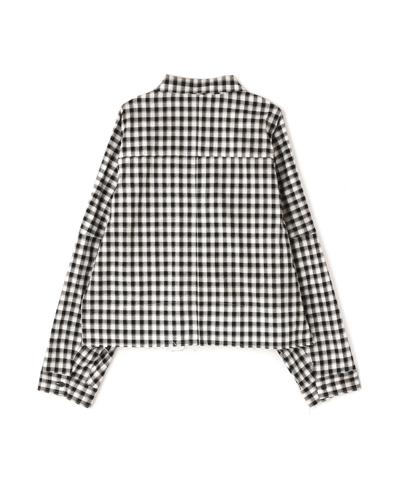 ANCELLM/アンセルム/C/R CHECK SHORT ZIPUP SHIRT | GARDEN（ガーデン
