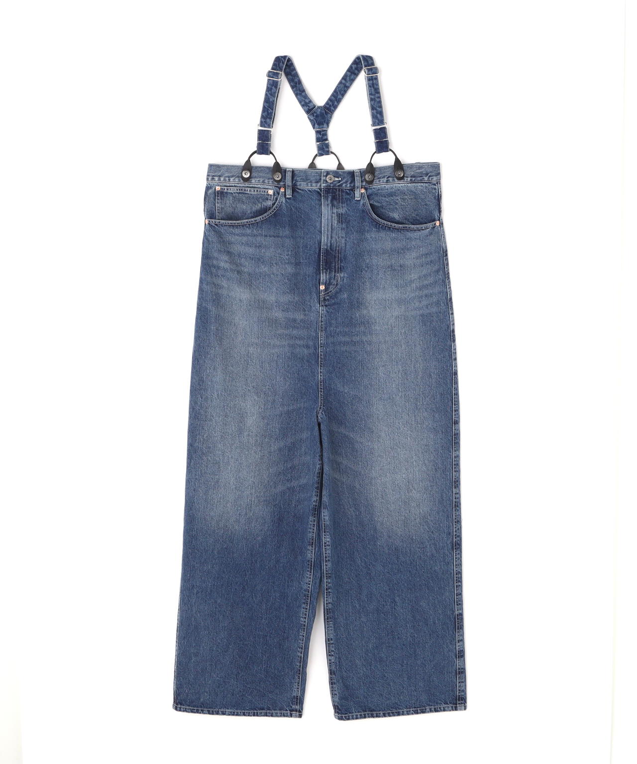 RHODOLIRION/ロドリリオン 5Pockets Suspender Pant-Denim | BEAVER