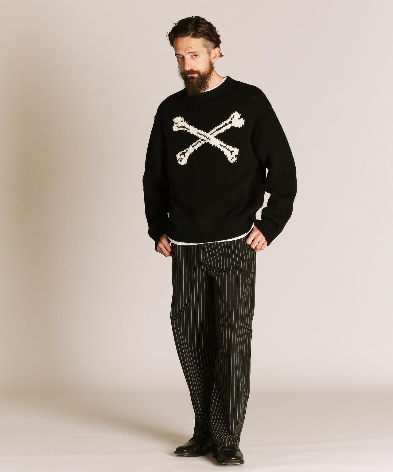 CROSS BONE KNIT/クロスボーン ニット | Schott（ショット） ｜【公式