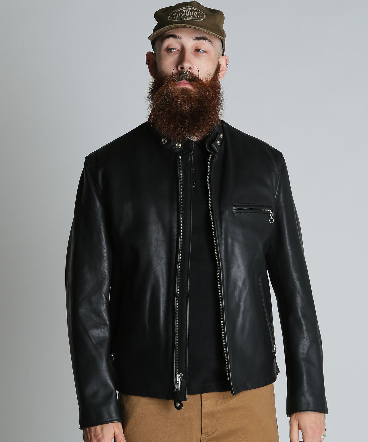 Schott/ショット 641 ボアライナー付きシングルライダース 36 SCHOTT