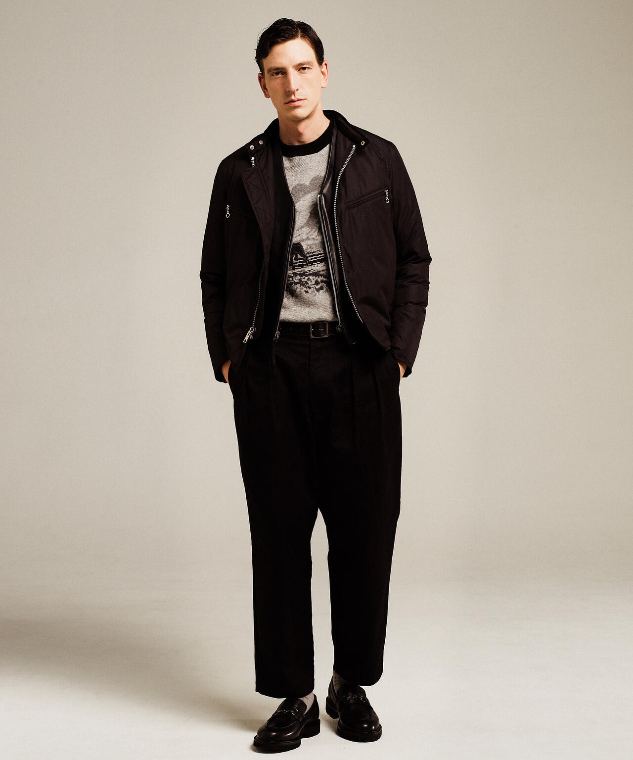 xTAION/タイオン/SINGLE RIDERS DOWN JACKET/シングルライダース