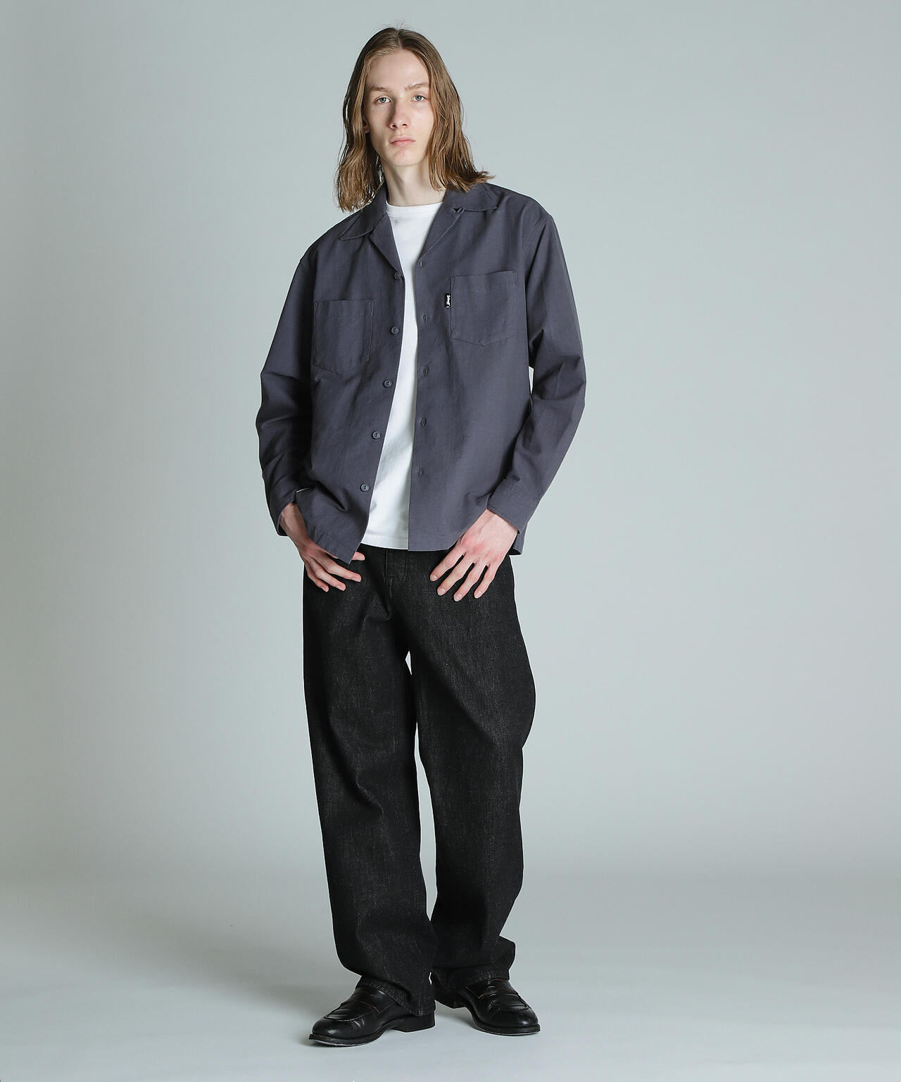 LS NEL SHIRT PLAIN/プレーン ネルシャツ | Schott（ショット