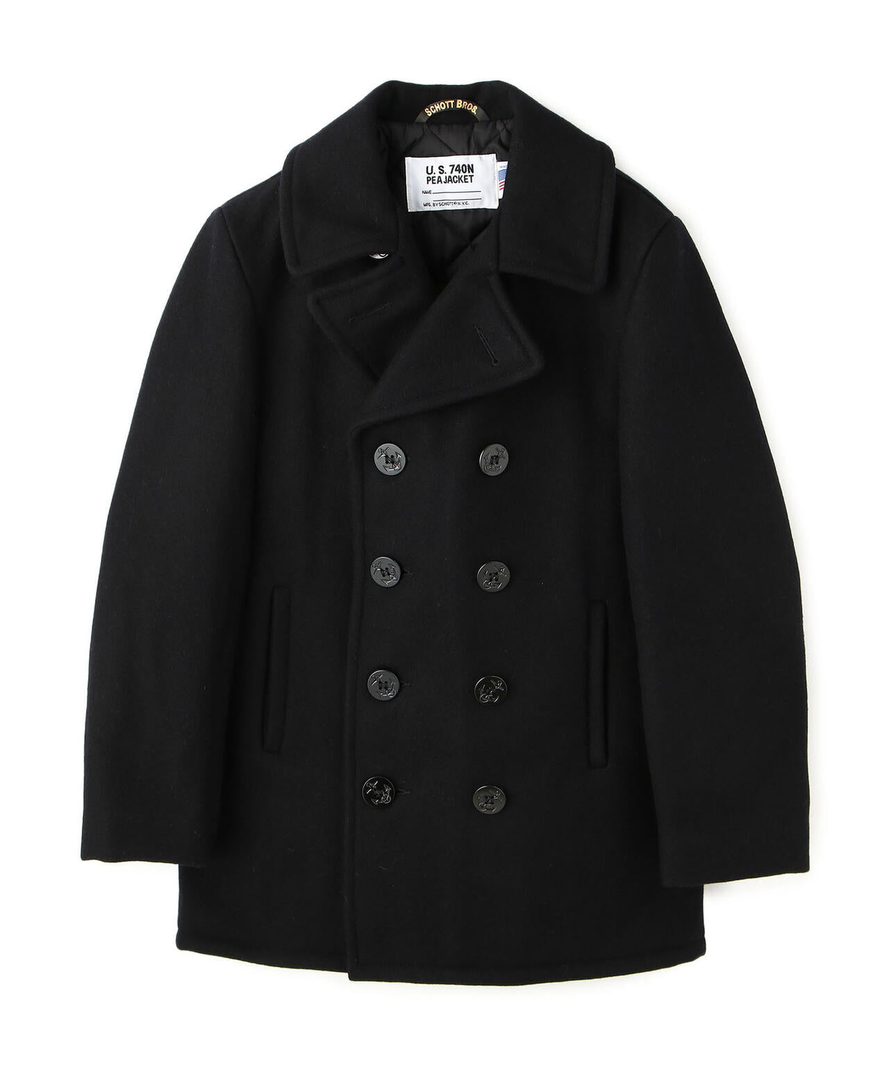 740US PEACOAT/ピーコート | Schott（ショット） ｜【公式】通販mix
