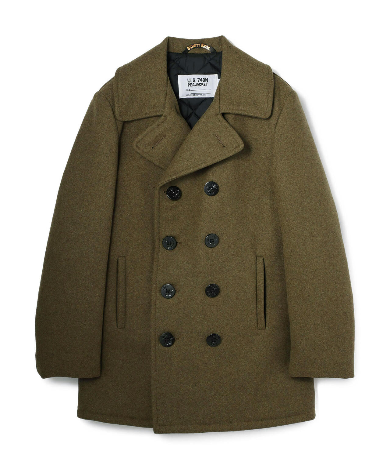 740US PEACOAT/ピーコート | Schott（ショット） ｜【公式】通販mix
