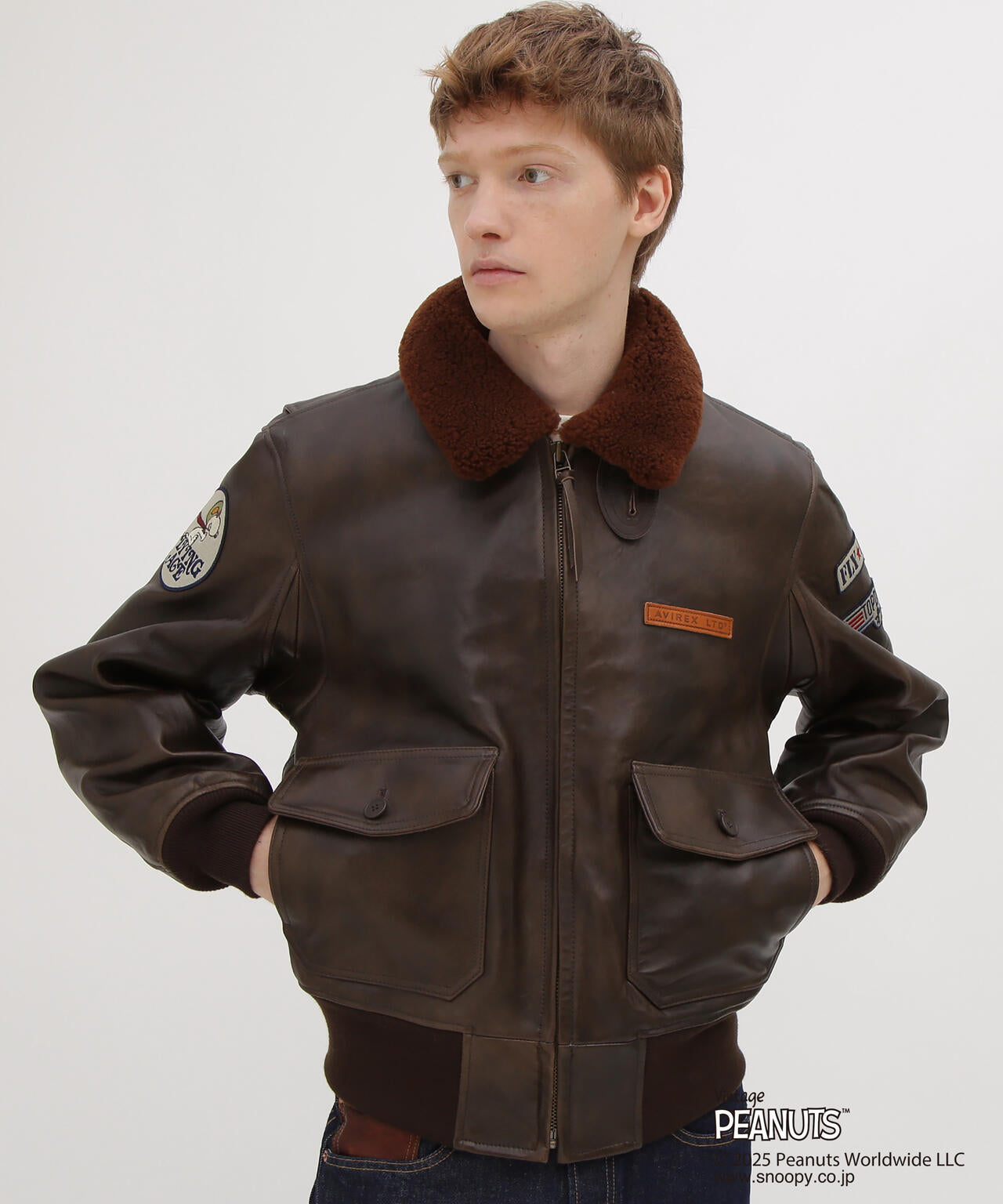 AVIREX × PEANUTS》G-1 ”FLYING ACE” | AVIREX（アヴィレックス