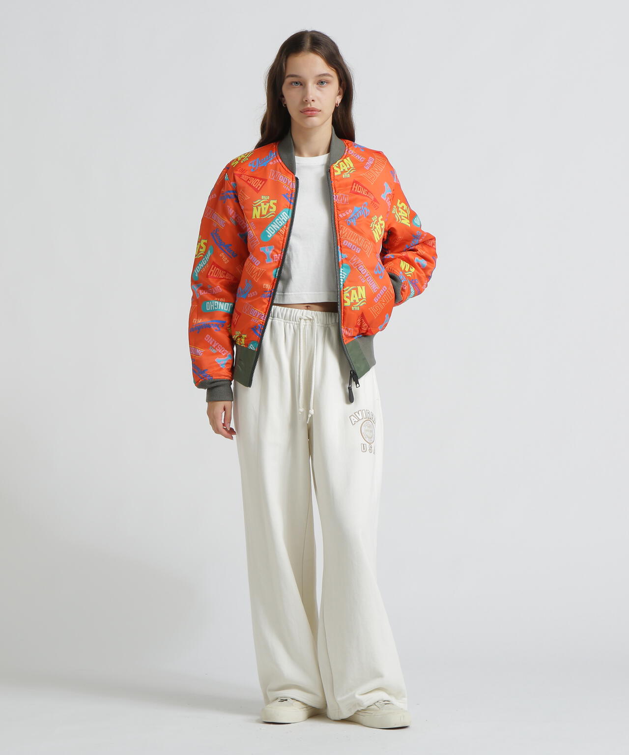 AVIREX × ATEEZ / REVERSIBLE MA-1 | AVIREX（アヴィレックス