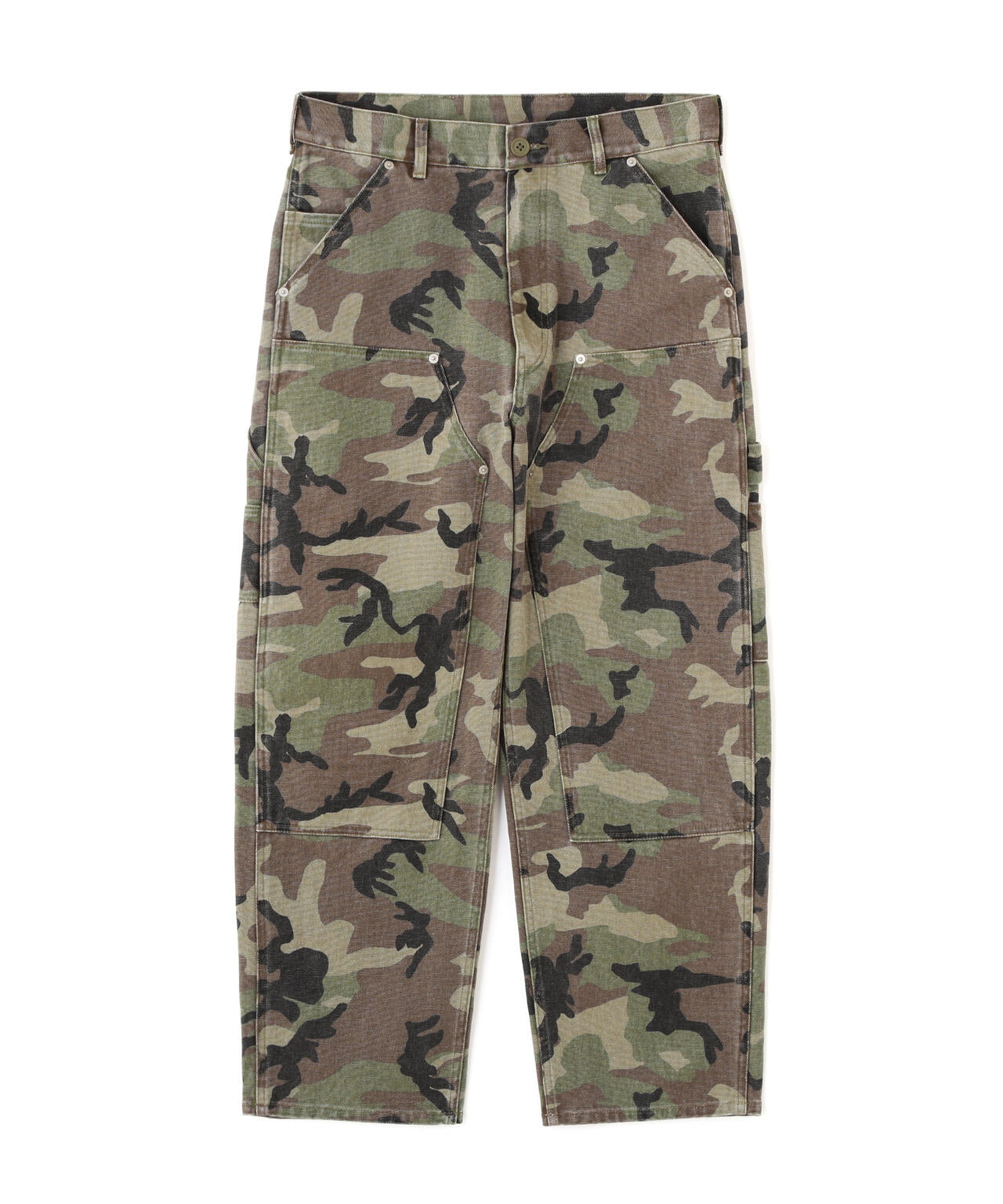 パンツ AAKAM Knee Pin-tuck Camouflage Twill 1 Knee Pin-tuck