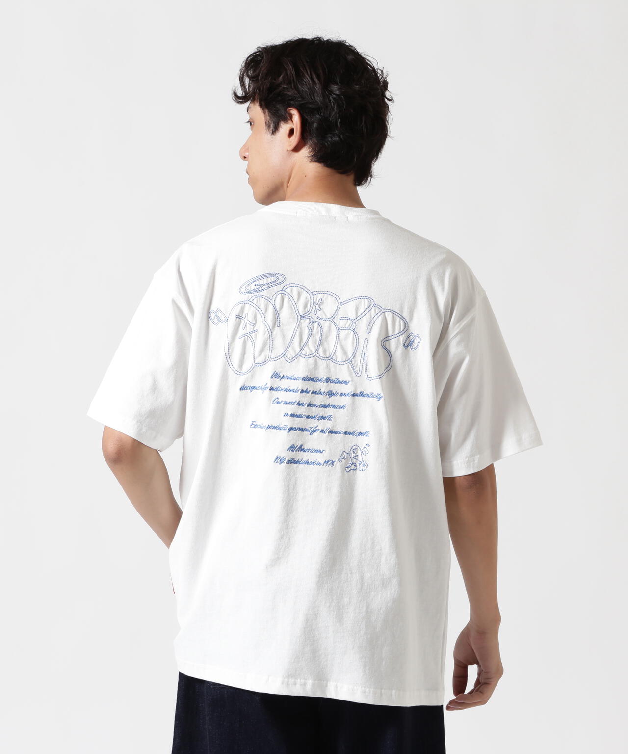直営店限定》GRAFFITI EMBROIDERY T-SHIRT | AVIREX（アヴィレックス