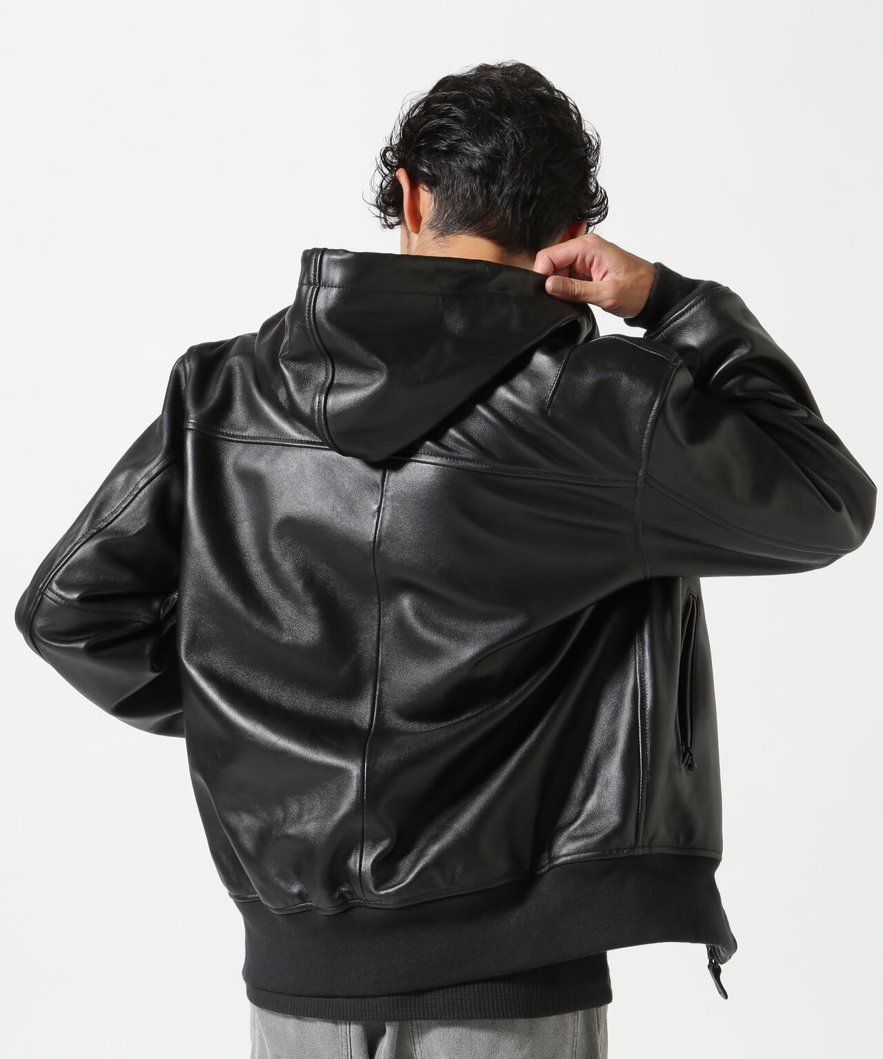 直営店別注》COMFORTABLE LEATHER PARKA Mk-2 / コンフォータブル