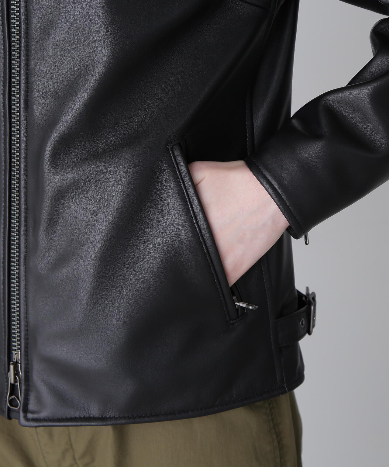 直営店限定》SINGLE RIDERS JACKET/シングルライダースジャケット