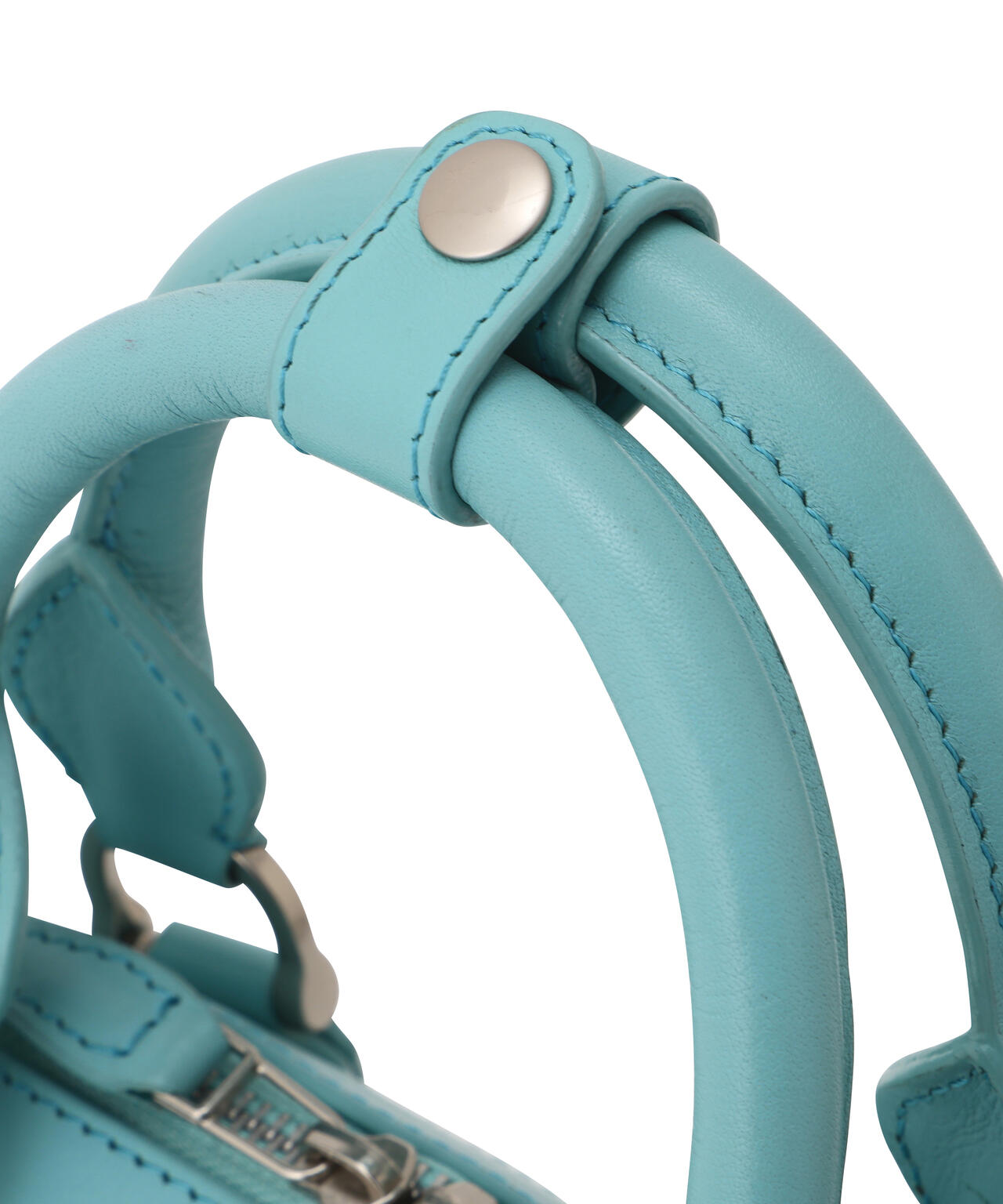 直営店別注》VARSITY LEATHER MINI DUFFLE BAG / バーシティレザー